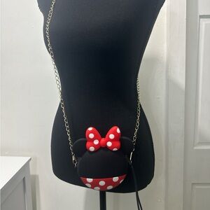 Minnie Mouse Polka Dot Crossbody Bag